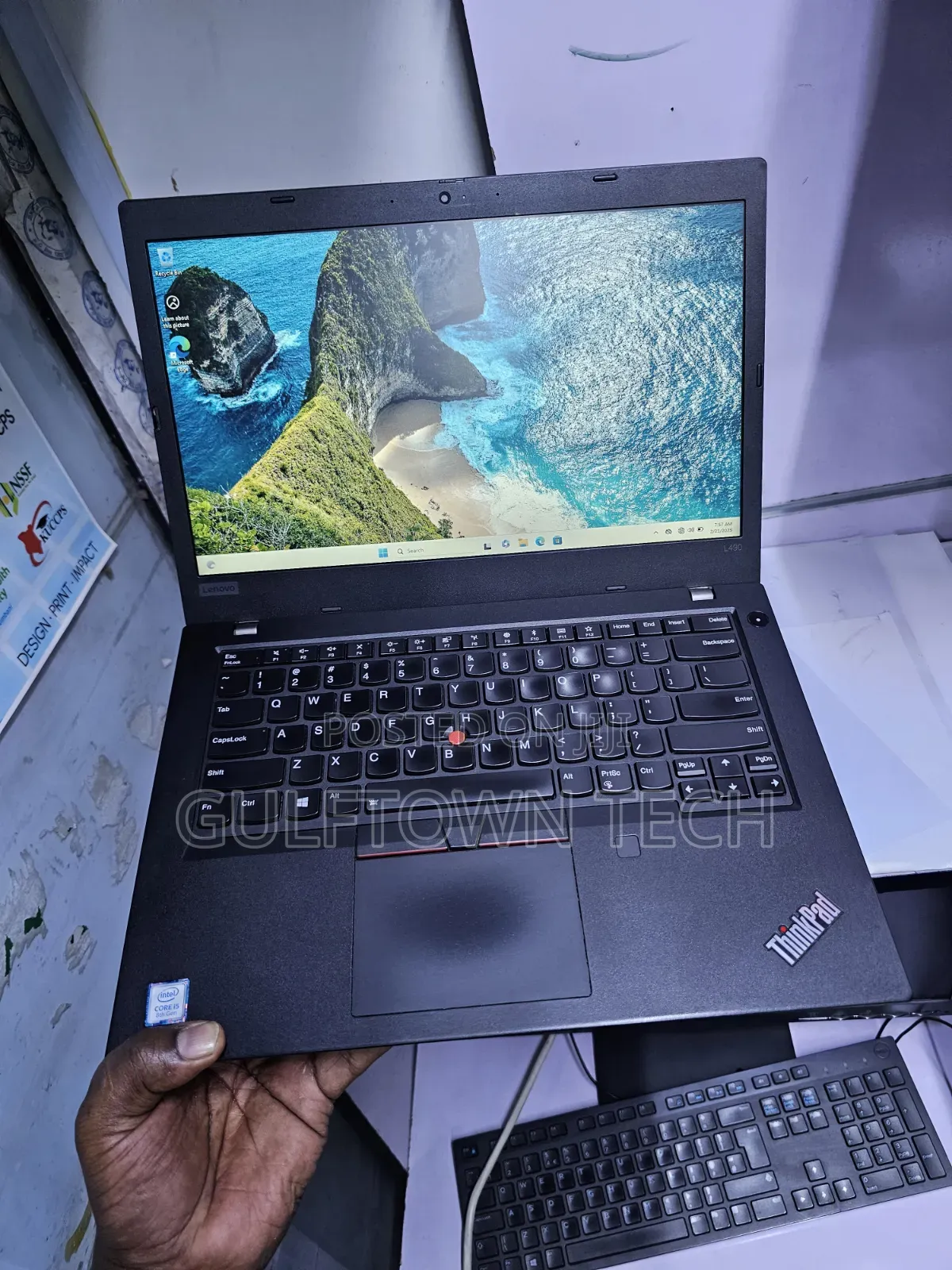 Laptop Lenovo ThinkPad L490 8GB Intel Core i5 SSD 256GB