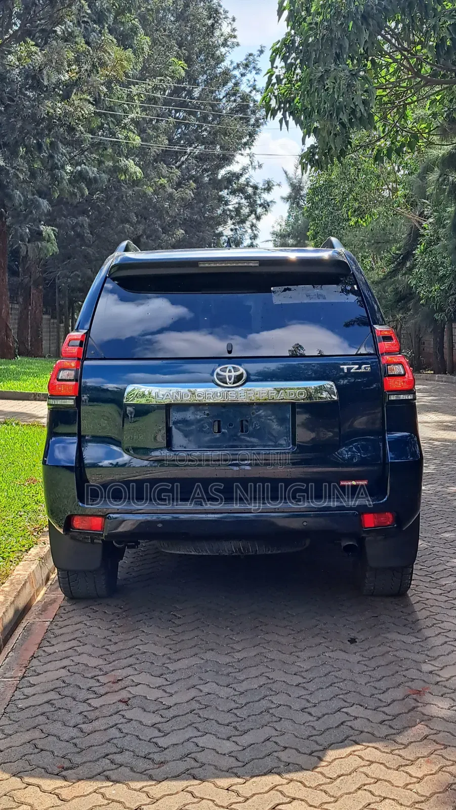 Toyota Land Cruiser Prado 2020 Blue