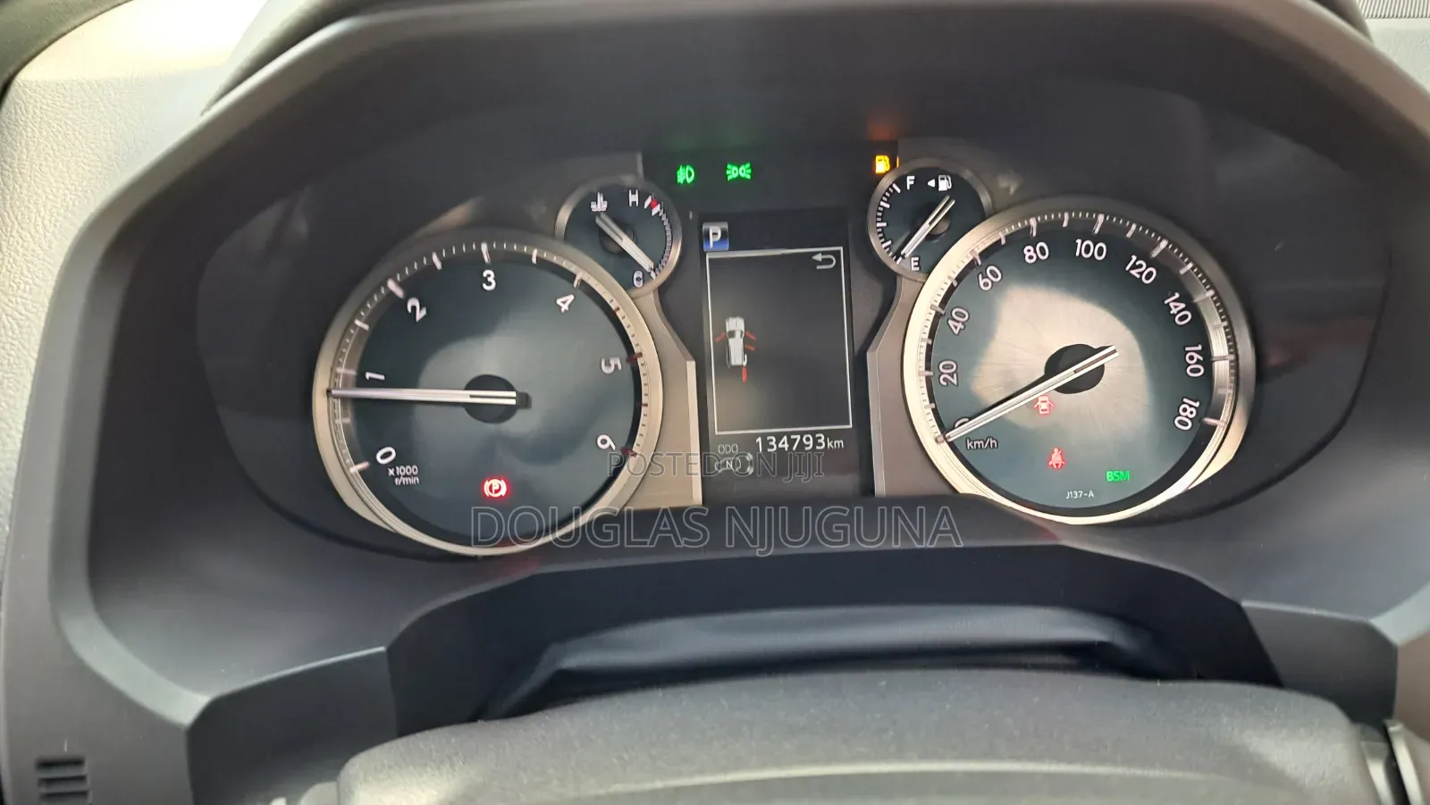 Toyota Land Cruiser Prado 2020 Blue