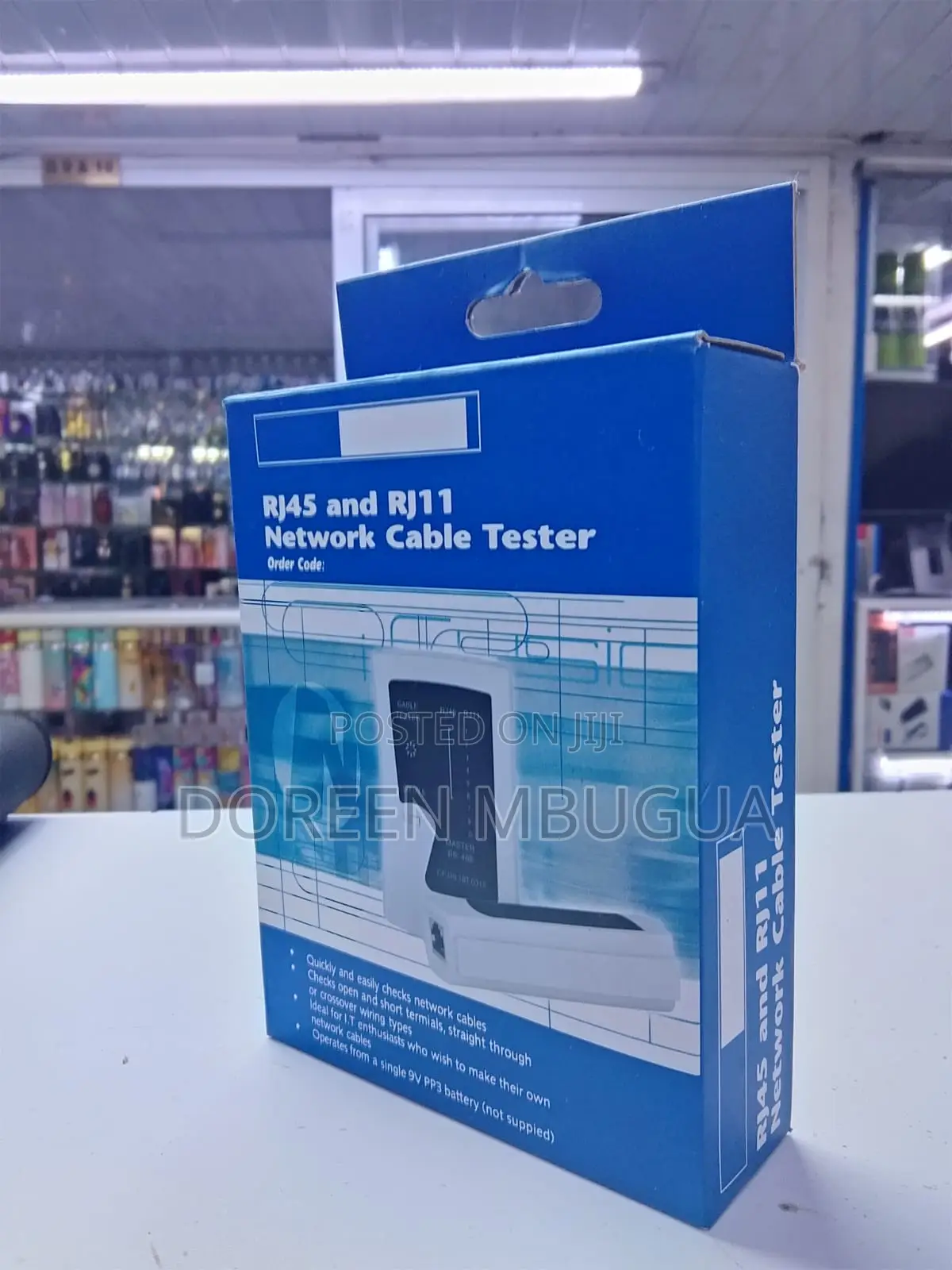 Rj45 and Rj11 Network Cable Tester