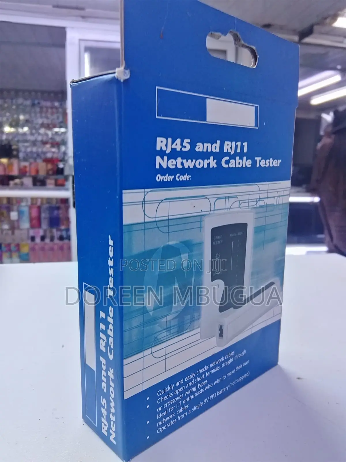Rj45 and Rj11 Network Cable Tester