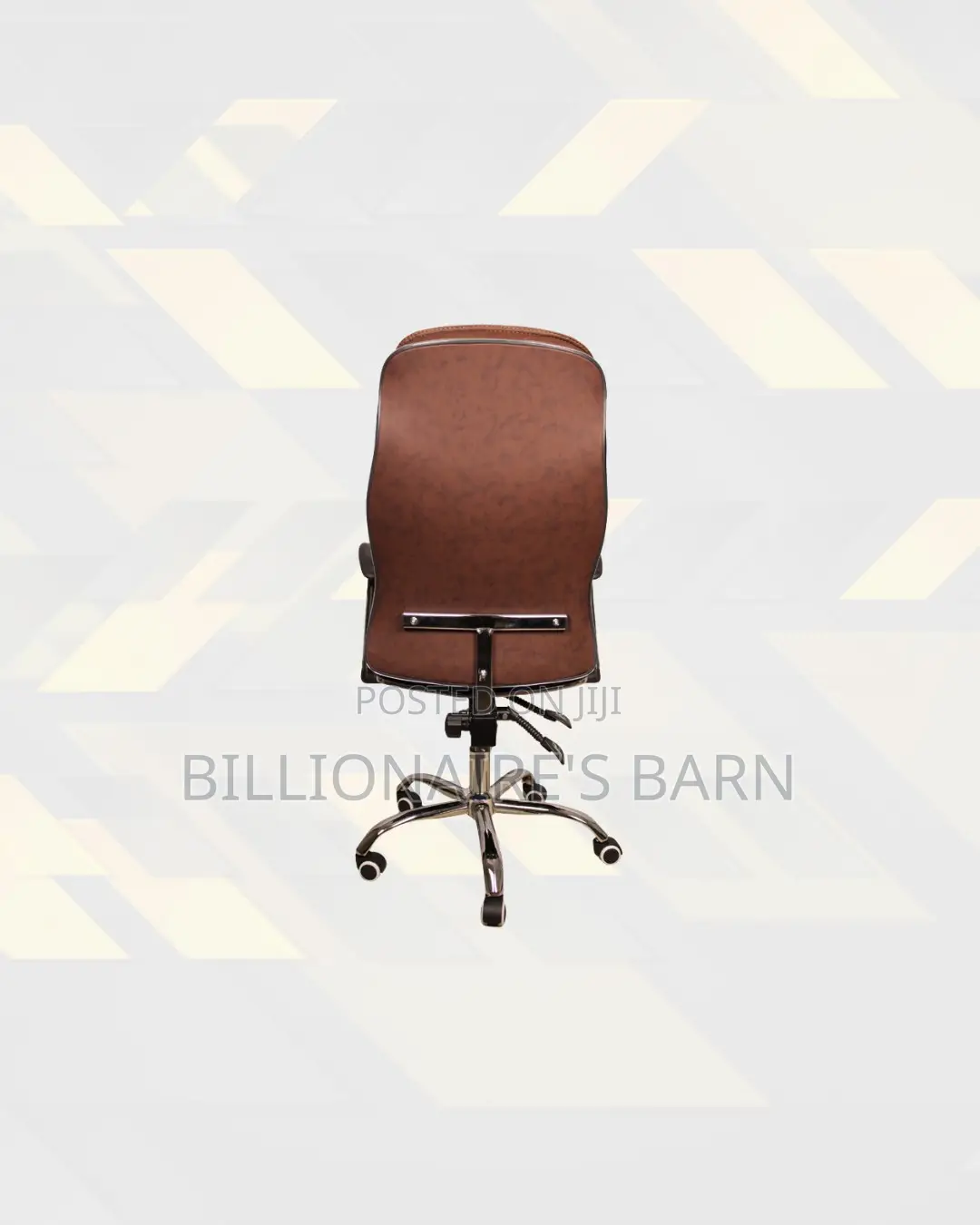 Executive Leather Chair High Back for Office Meeting Comfort