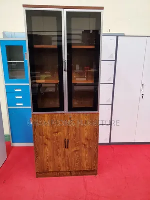 Wooden 2 Door Files Cabinet