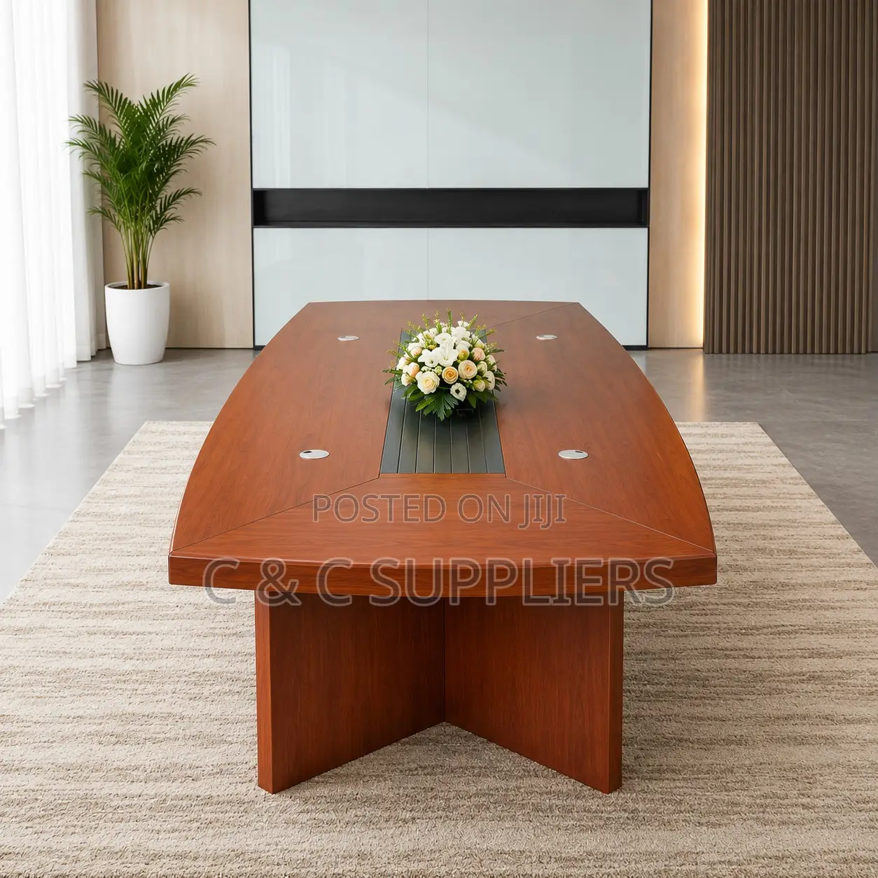 Boardroom Mahogany Table-3000mm