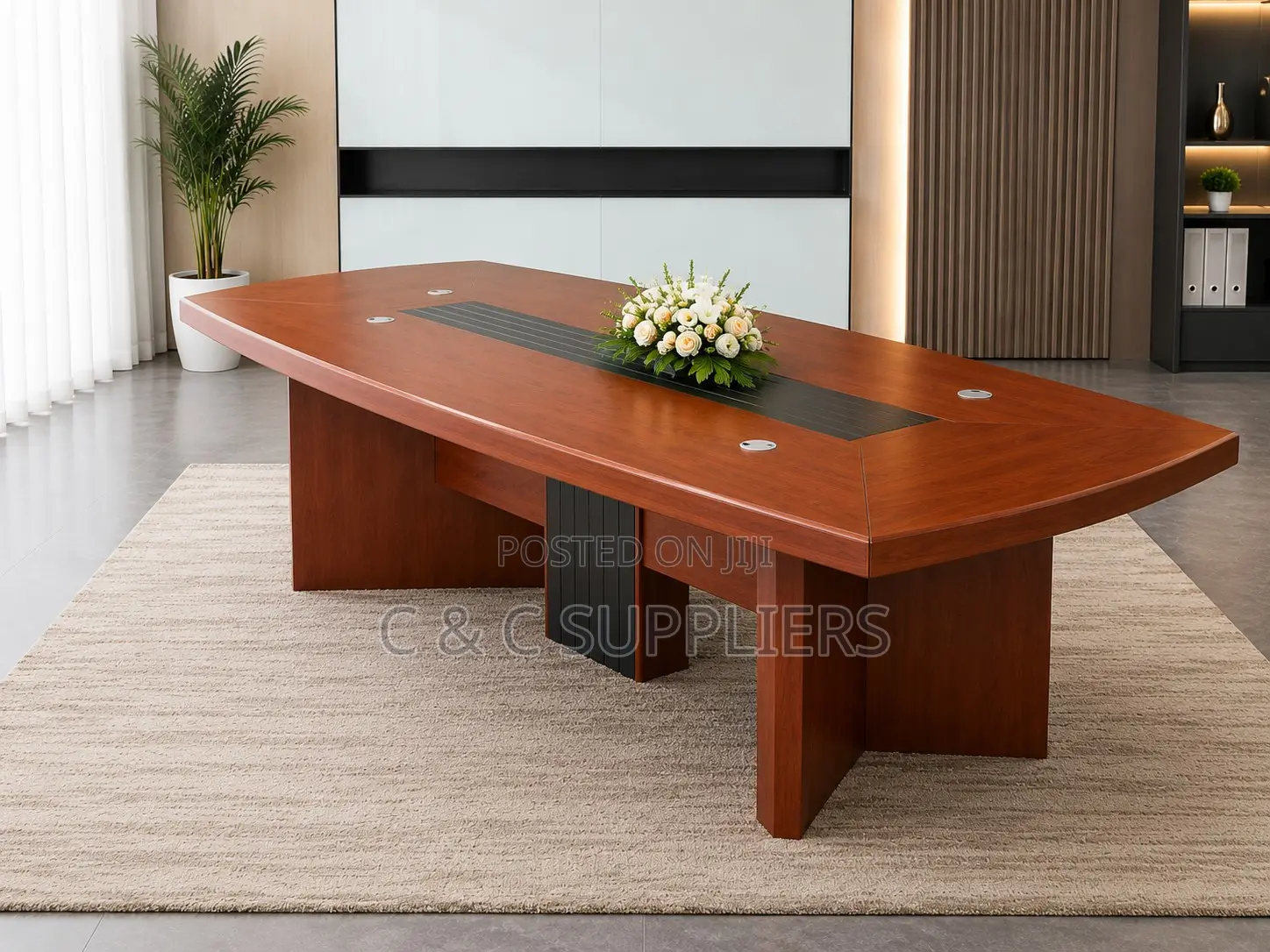 Boardroom Mahogany Table-3000mm
