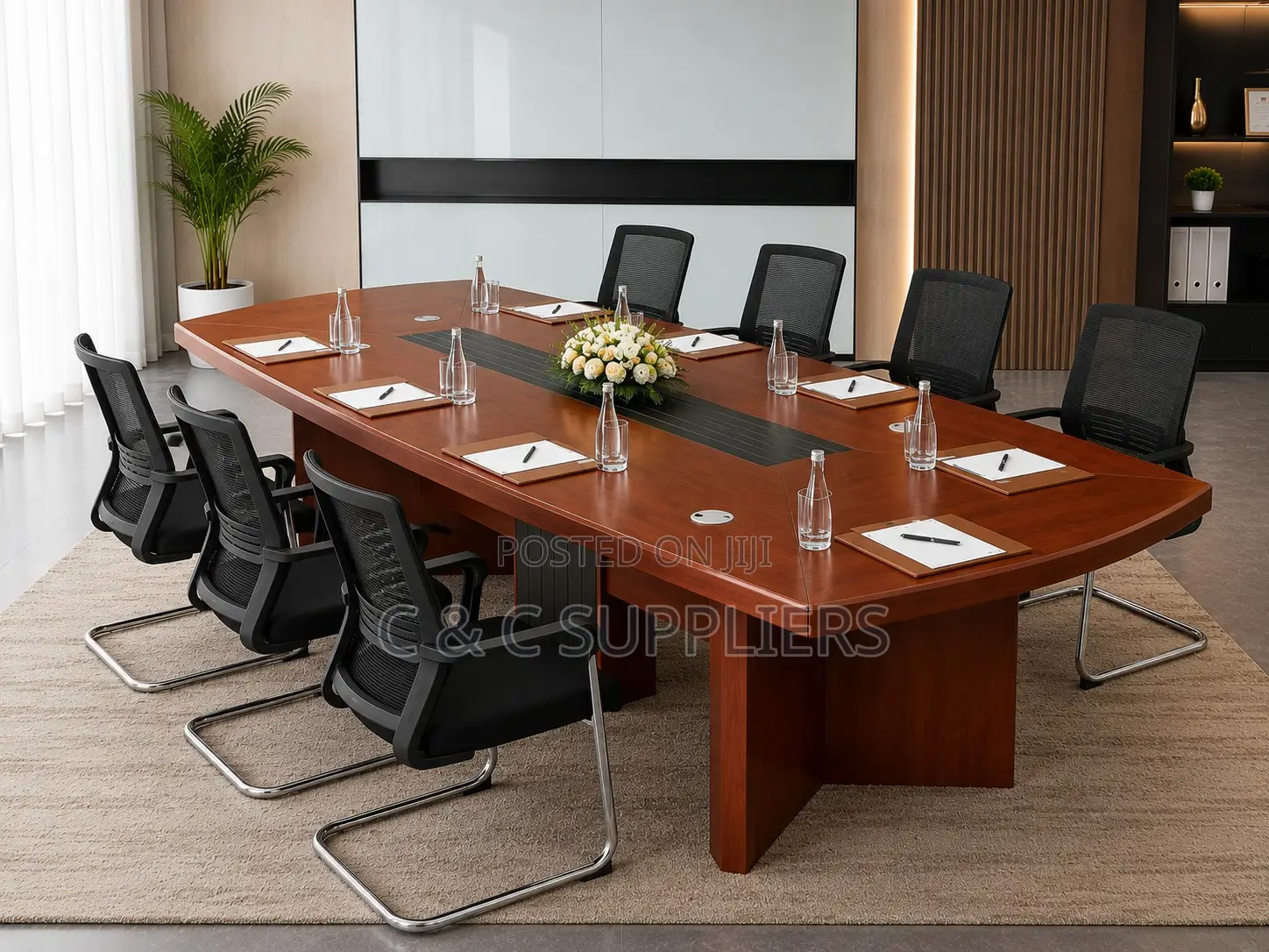 Boardroom Mahogany Table-3000mm