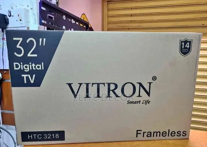 Vitron 32" Hd Digital Led Tv – Inbuilt Decoder, Usb Hdmi