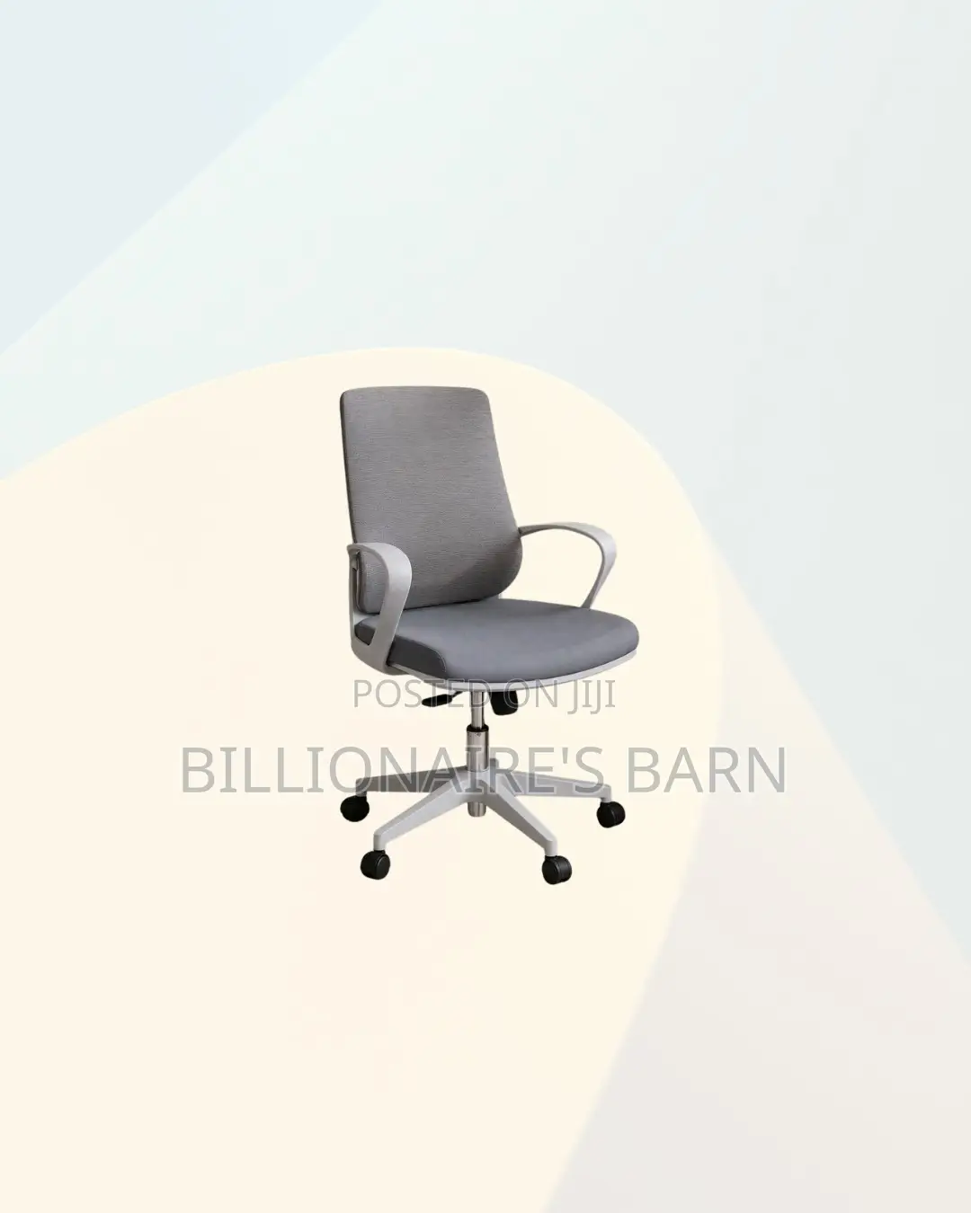 Practical Grey Mid Back Mesh Office Chair for Office Meeting Comfort