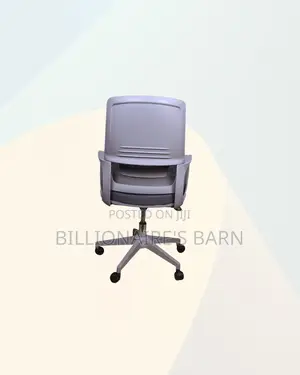 Practical Grey Mid Back Mesh Office Chair for Office Meeting Comfort