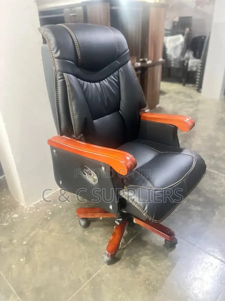 Imported Ceo Leather High Back Chair