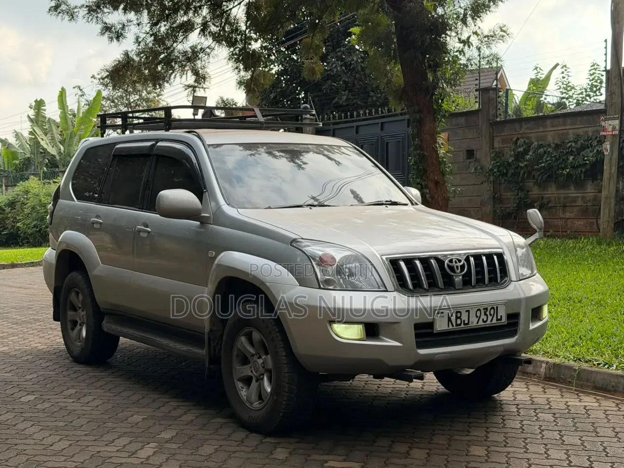 Toyota Land Cruiser Prado 2005 Silver