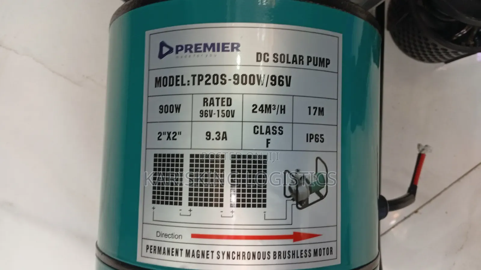 Premier Dc Surface Solar Water Pump 2 Inch