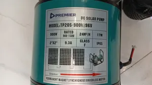 Premier Dc Surface Solar Water Pump 2 Inch