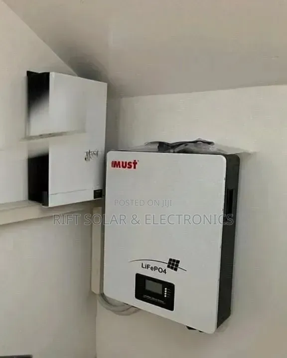 Must 5.12kwh - 26.5v (200ah) Lithium Ion Battery 6000 Cycle