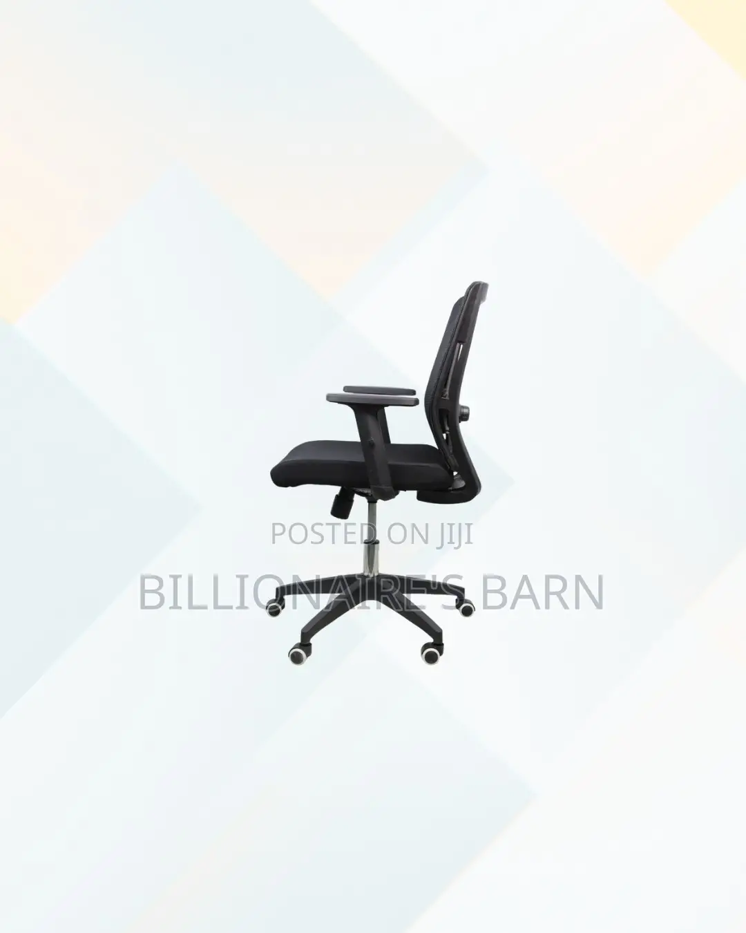 Practical Barn Origin Chair Mid Back Nylon for Office Meeting Comfort