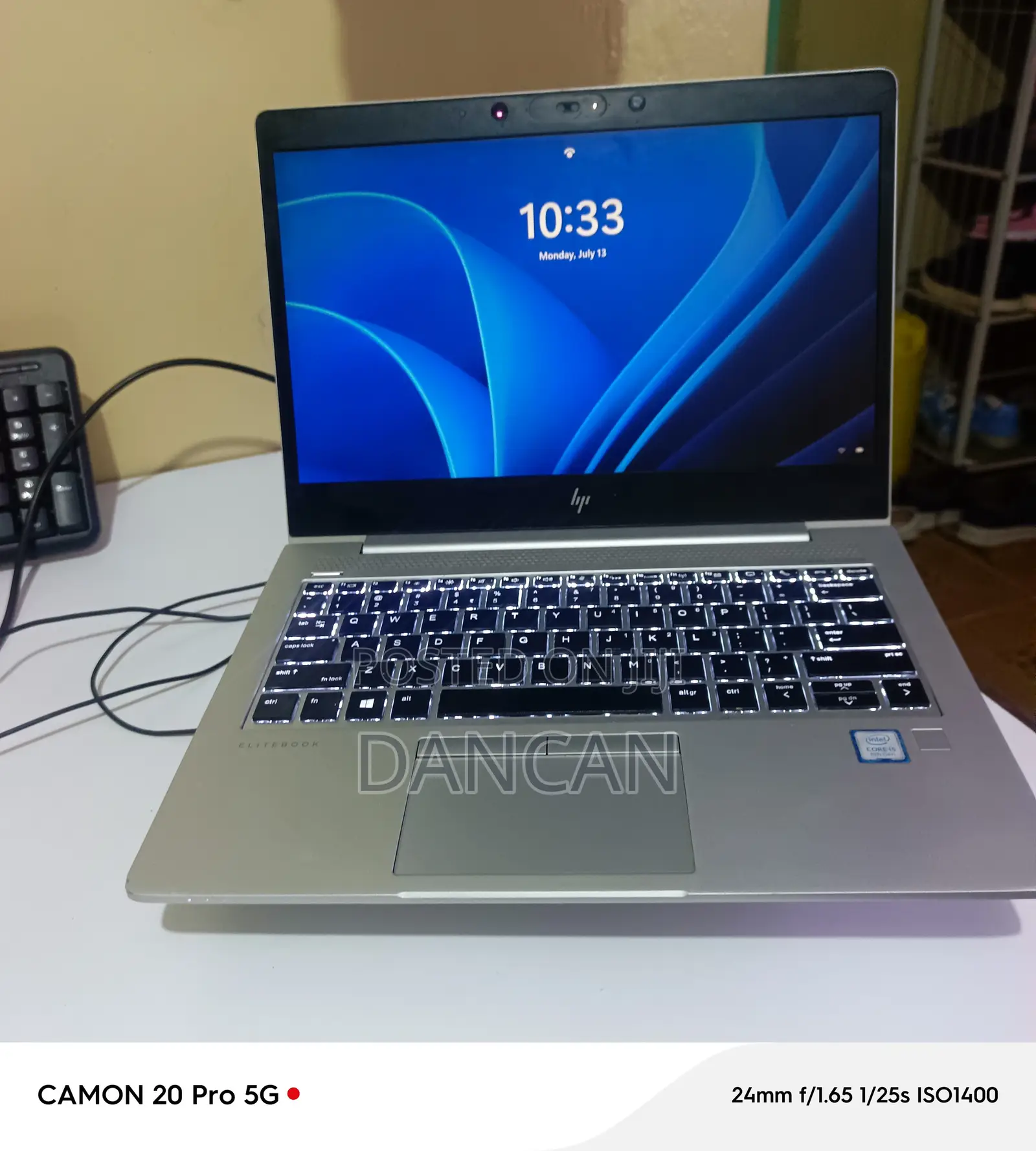 Laptop HP EliteBook 840 G5 8GB Intel Core i5 SSD 256GB