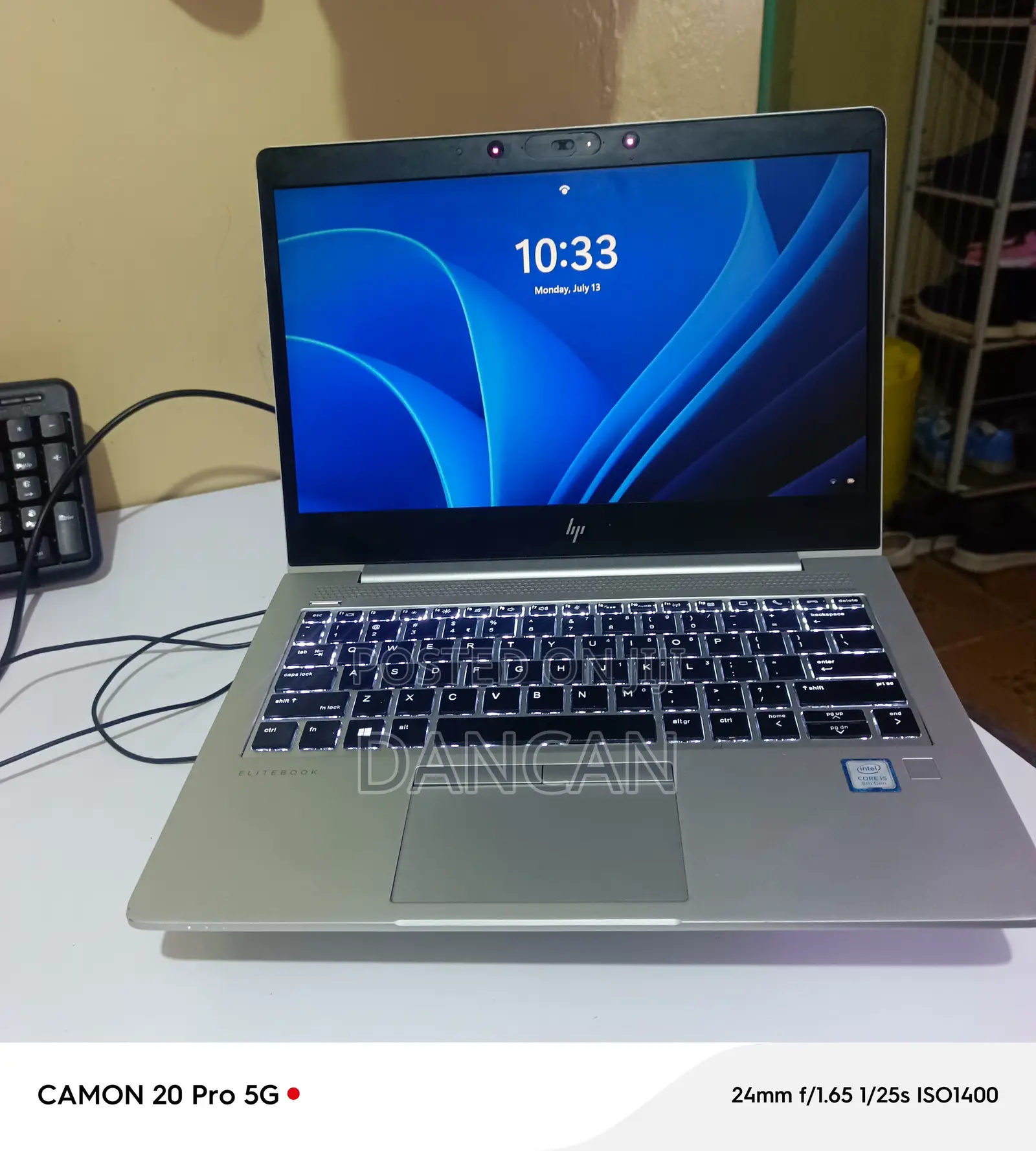 Laptop HP EliteBook 840 G5 8GB Intel Core i5 SSD 256GB