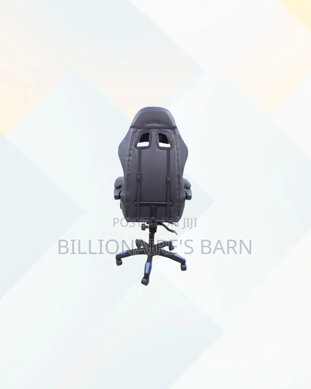 Practical Blue Racing Gaming Chair Ergonomic Support for Game Comfort