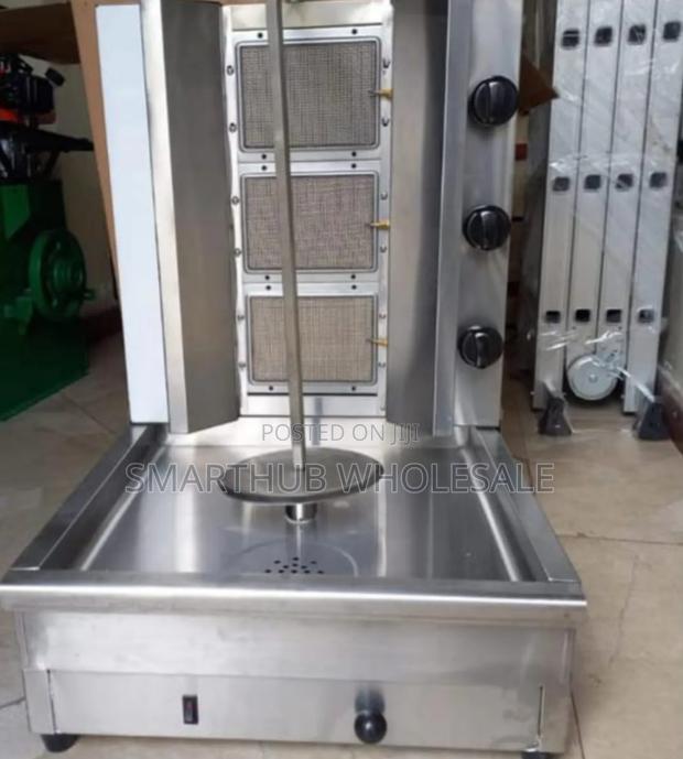 Commercial Shawarma 3 Gas Burner Machine