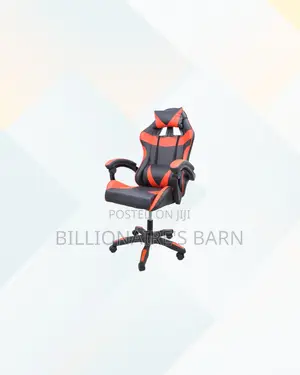 Practical Red Racing Gaming Chair Ergonomic Support for Game Comfort