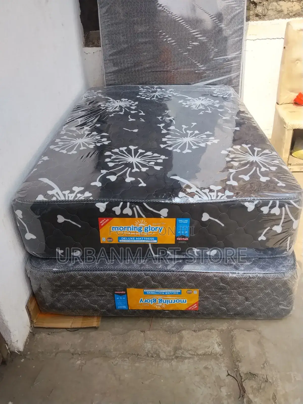 Morning Glory 4x6 Quality Quilted Superfoam Mattress, 12 Inches at 10000