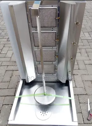Commercial Shawarma 4 Gas Burner Machine