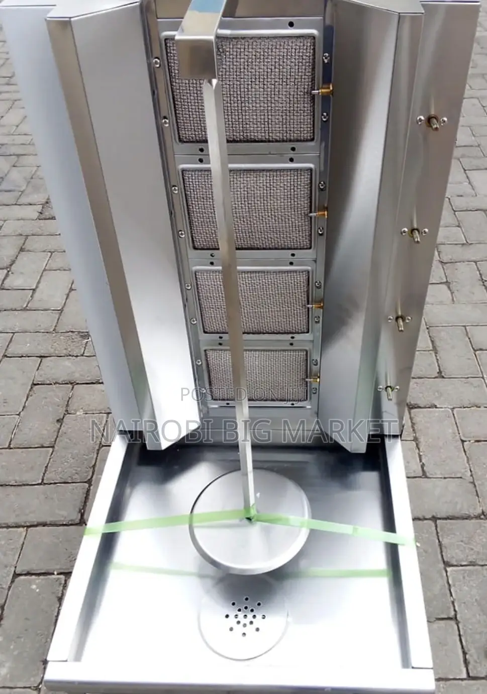 Commercial Shawarma 4 Gas Burner Machine