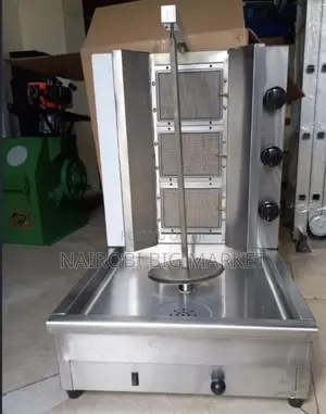 Commercial Shawarma 3 Gas Burner Machine