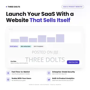 Saas Website Design Product Landing Page Development