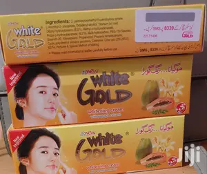 Original White Gold Cream With Papaya Extract With A Code In Kenya