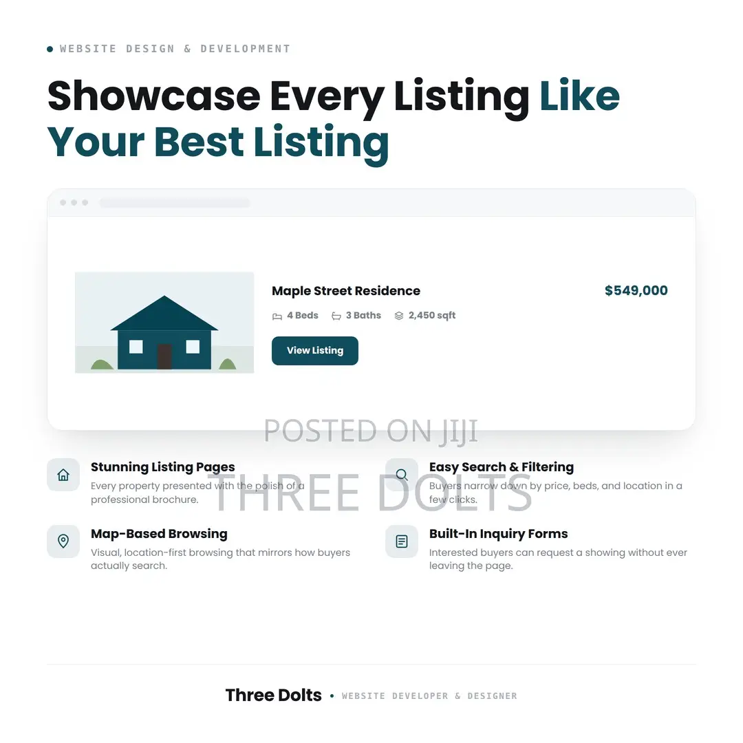 Real Estate Website Design for Agents and Brokerages