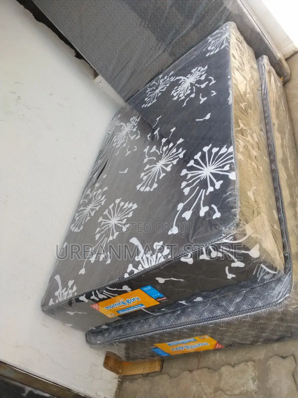 New Morning Glory Durable Superfoam Mattress 4x6 Quilted Top,12 Inch