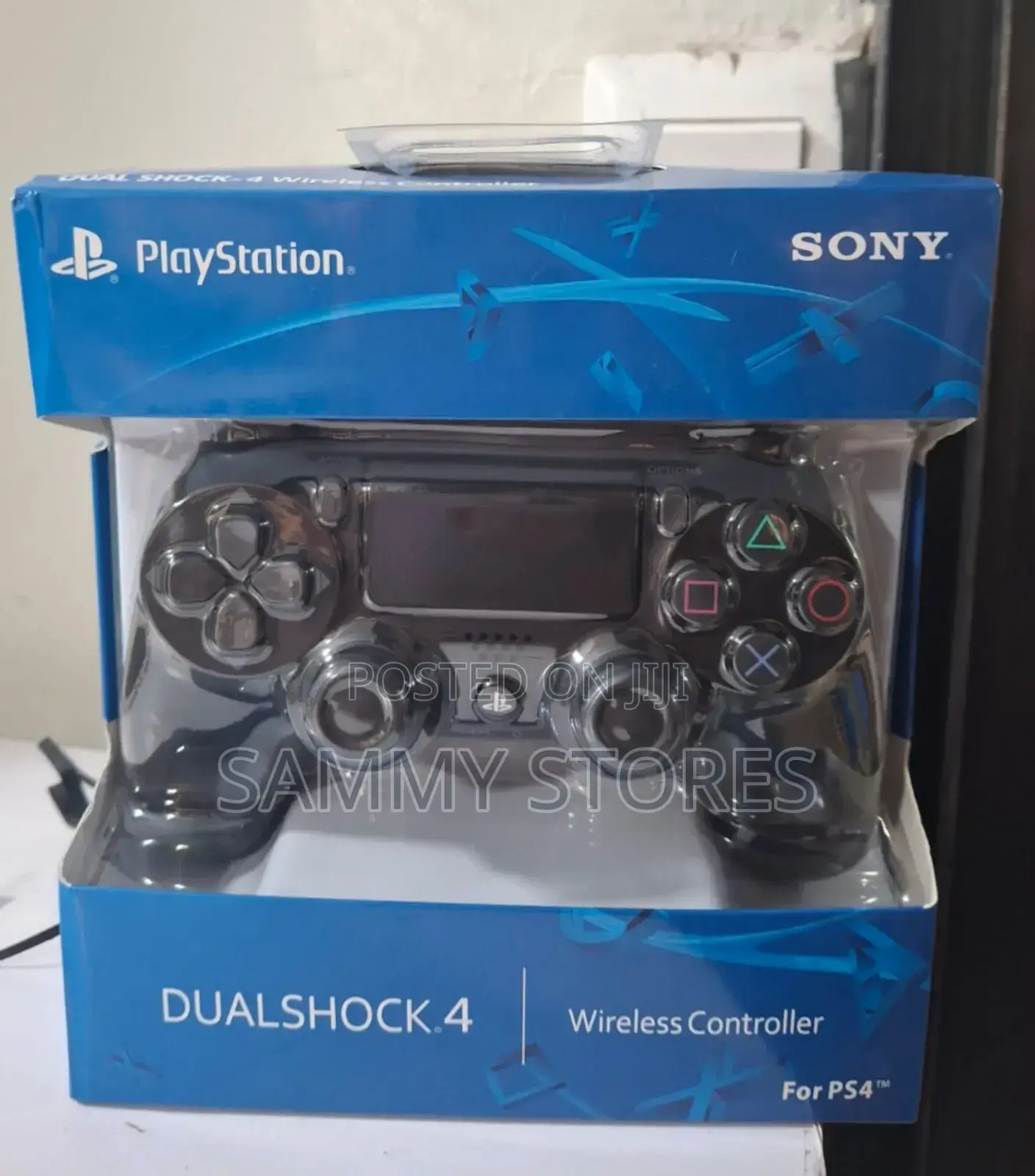 Sony Dualshock 4 Wireless Controller for Ps4 – Black Bluetooth Gamepad