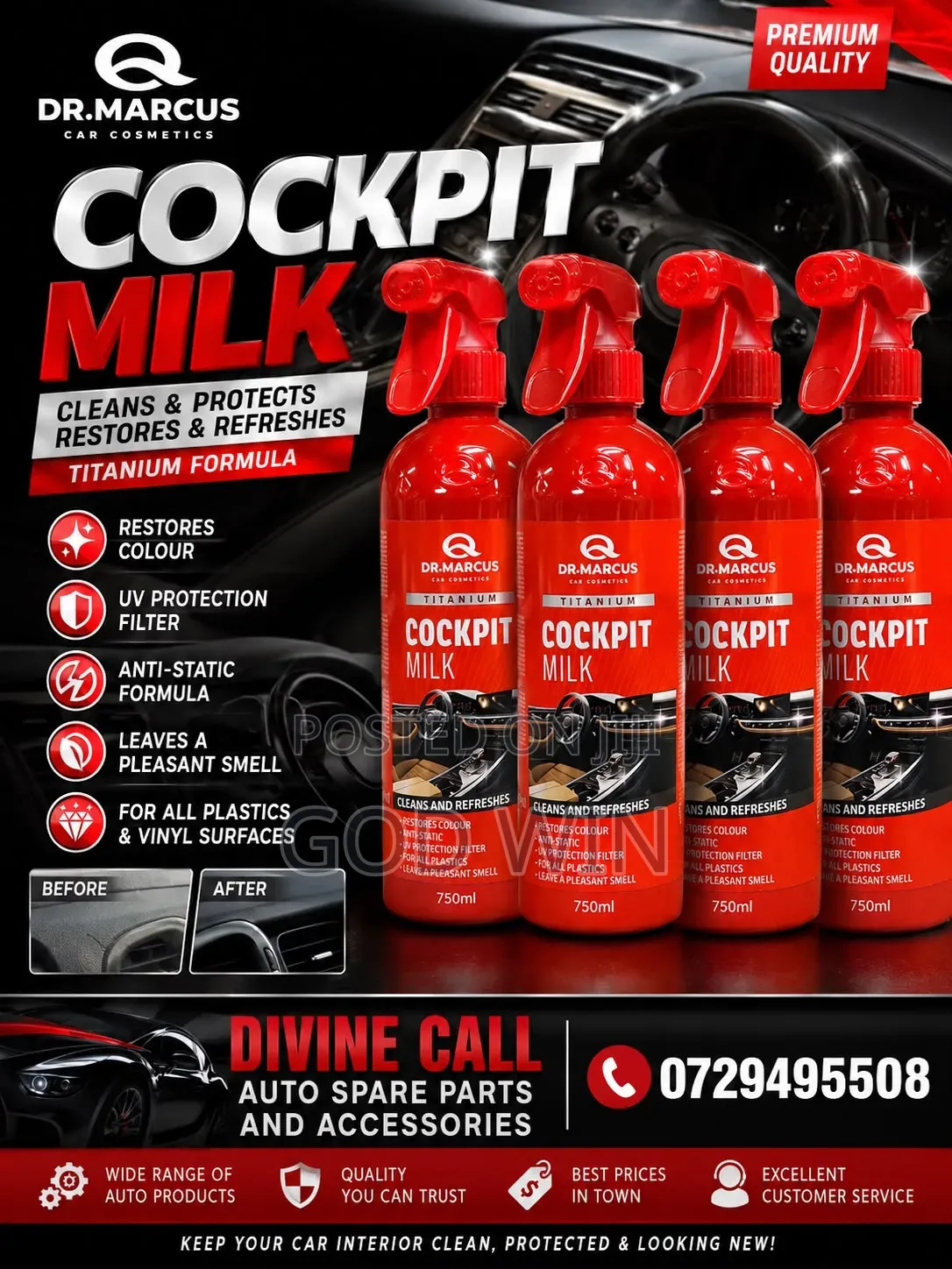 Dr Marcus Cockpit Milk