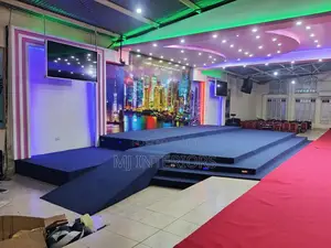 Premium Blue Wall to Wall Carpet With Installation