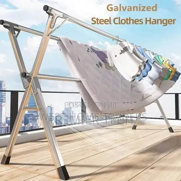 Double Outdoor Cloth Rail