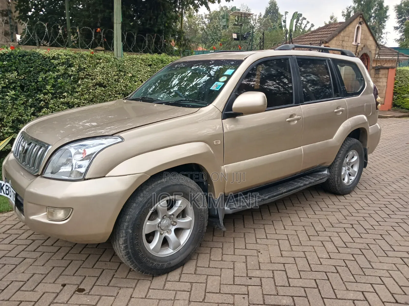 Toyota Land Cruiser Prado 2008 Gold