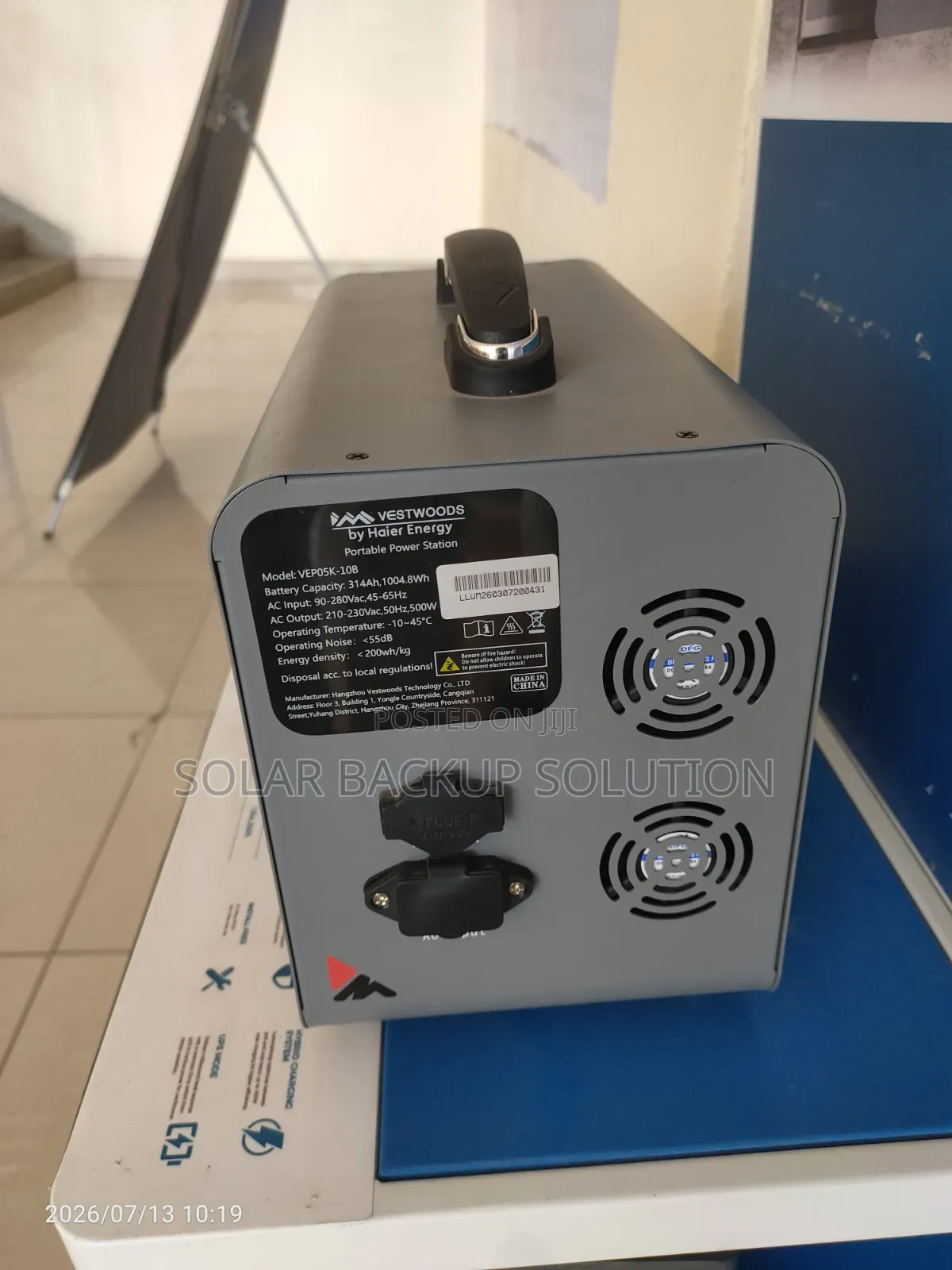 Vestwoods Portable Power Stations