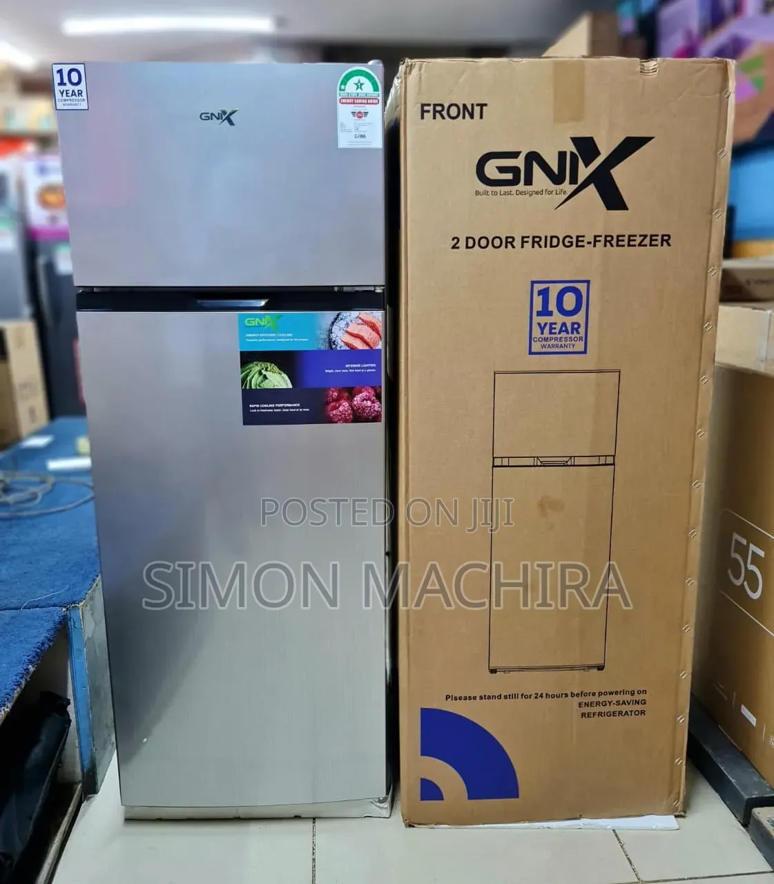 Gnix 206l Fr-236-Df Double Door Refrigerator