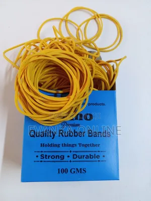 Quality Rubber Bands/Stretchable Rubber Bands - 100gms