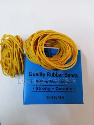 Quality Rubber Bands/Stretchable Rubber Bands - 100gms