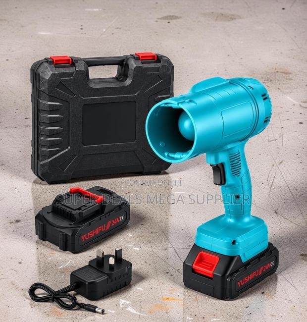 Ergonomic Handle 24v Cordless Rechargeable Air Blower - main view