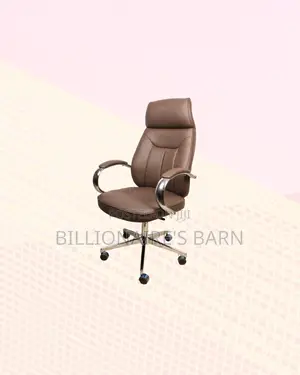 Practical Executive Leather Chair High Back for Fast Paced Workdays