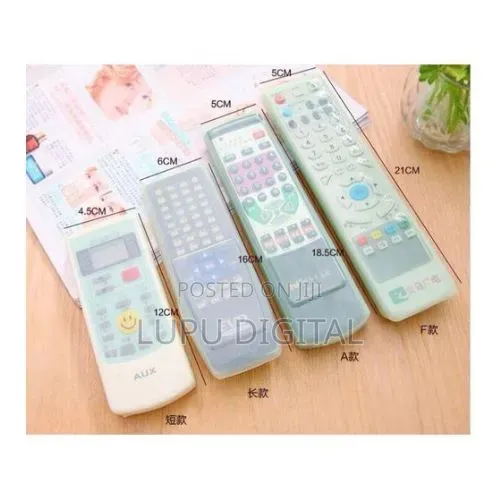 Silicone Tv Remote Covers* Color. Clear