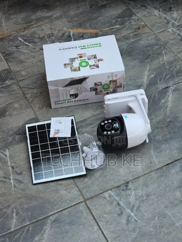 V380 Pro Single Lens 4g Solar PTZ CCTV Camera With Simcard