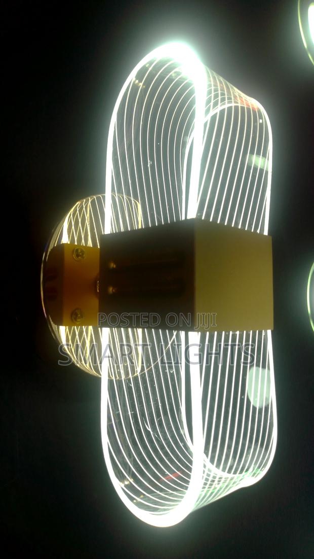Modern Double Ring Led Wall Light- Elegant Decorative Indoor Sconce - thumbnail 2