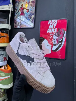 Ladies Puma Suede Platform Sneakers