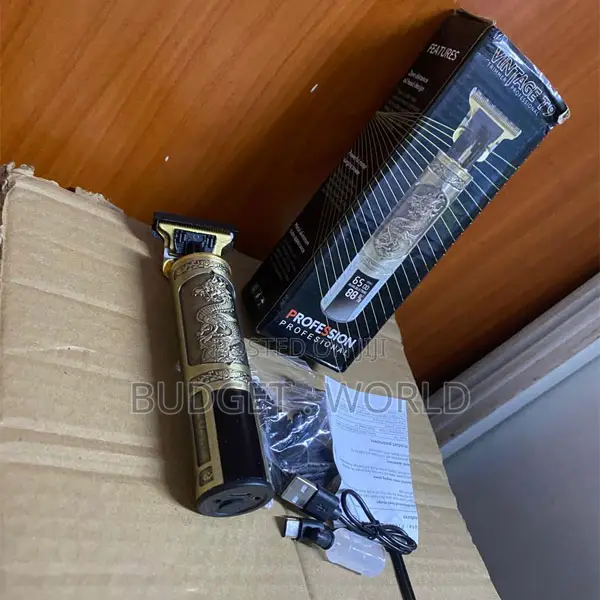 Professional Hair Cutting Machine – Rechargeable Cordless Trimmer