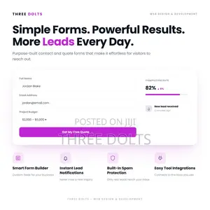 Custom Website Contact Forms That Capture and Notify You of New Leads