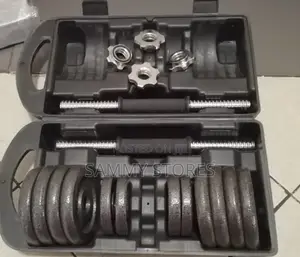 30 Kg Heavy-Duty Adjustable Dumbbell Set With Non-Slip Handles